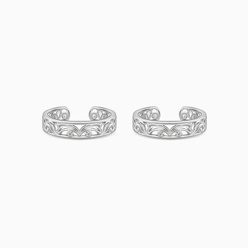 Silver Khoobsurat Toe Rings