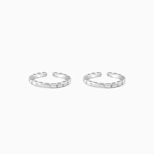 Silver Sushma Toe Rings